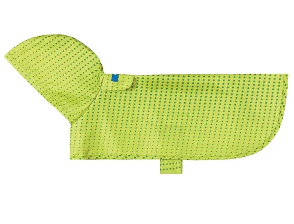 Packable Poncho Lime Halftone