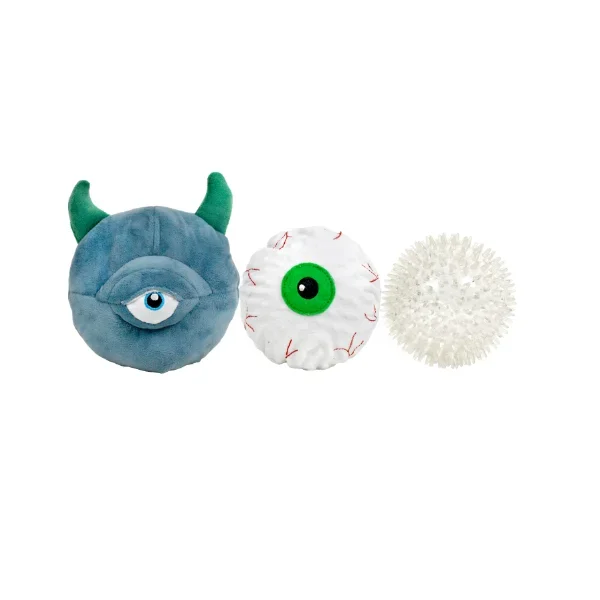 PATCHWORK PET Prickles Monster with Eyeball 5″