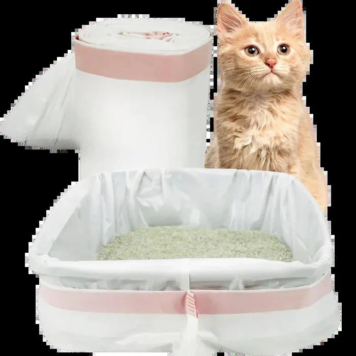 PetsWorld Heavy Duty Litter Pan Liners: Unscented Bags