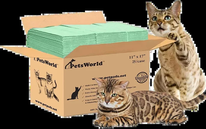 PetsWorld Multi Cat Pad Refills for Cats Breeze Litter System