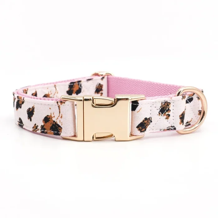 Pink Leopard Signature Band™ – Crafted Collar