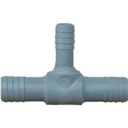 Pipe Fitting, Plastic Insert Tee, 1-1/2-In.