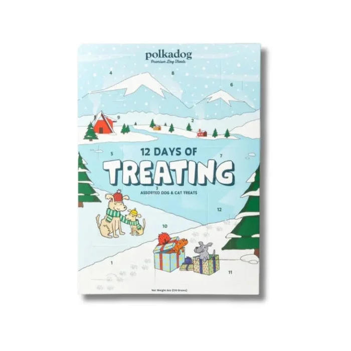 POLKA DOG 12 Days of Treating Calendar