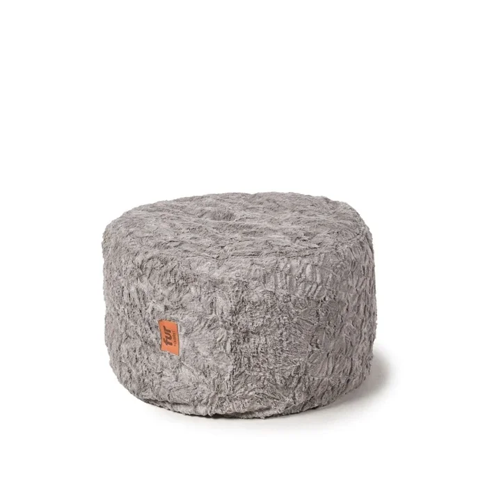 Pouf Footstool – Faux Fur