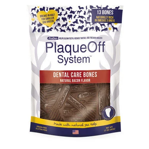 PRODEN Plaqueoff Bacon Dog Bone 17 oz.