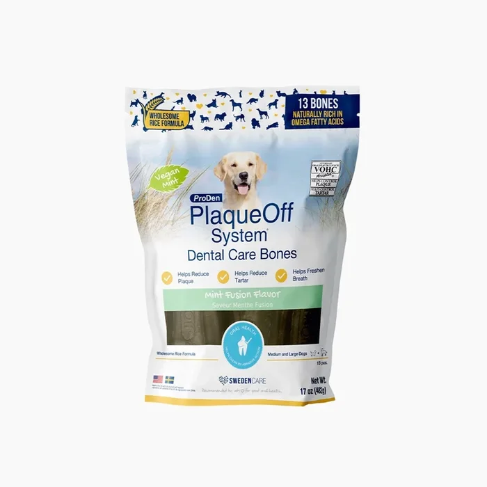 Proden PlaqueOff System® Dental Care Bones – Mint Fusion
