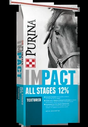 Purina® Impact® All Stages 12% Textured Horse Feed