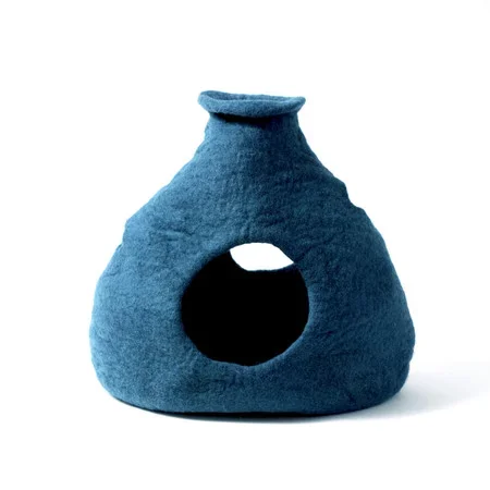 Purr-a-Boo Cat Cave – Teal