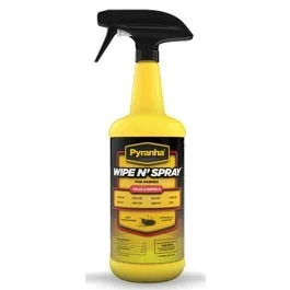 Pyranha Wipe and Spray Yellow 32 oz.