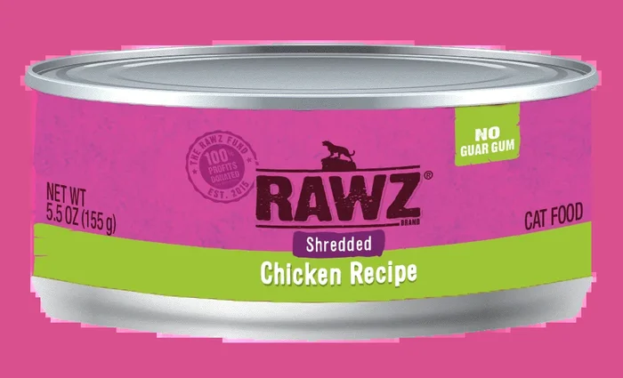 Rawz Shreds Cat Food 5.5oz Chicken