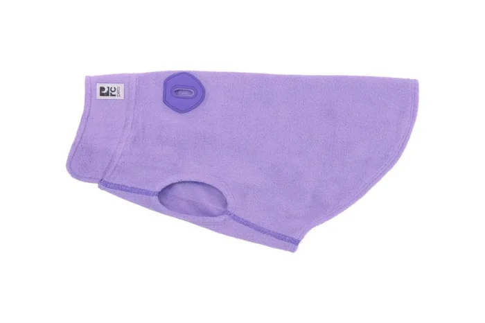 RC Pets Baseline Fleece Dog Coat Lilac/Purple, 12
