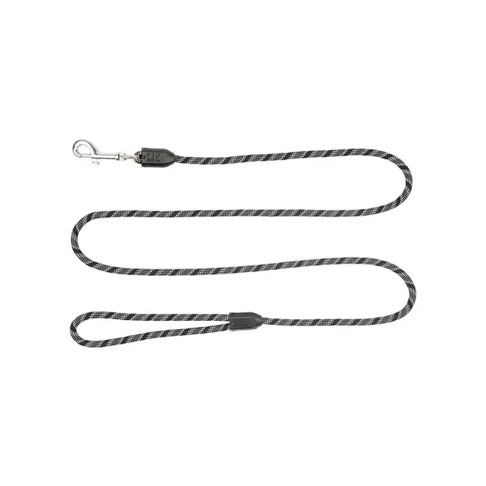 RC PETS Dog Rope Leash, Black, 5/16″x5′