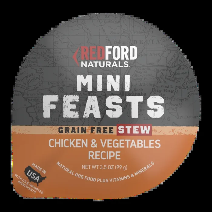 Redford Naturals Grain Mini Feasts Free Stew Chicken & Vegetables Recipe