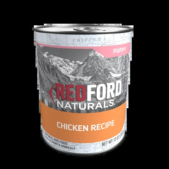 Redford Naturals Puppy Chicken Recipe Wet Dog Food, 13 Ounces