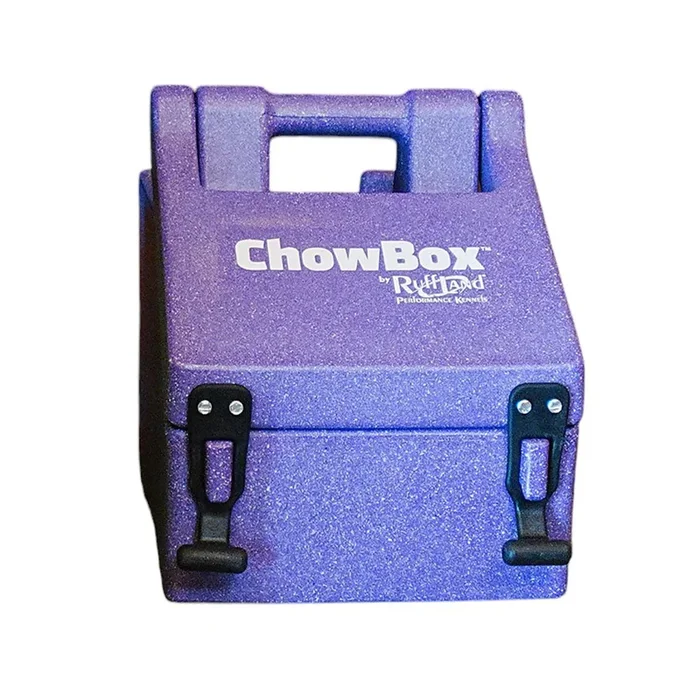 Ruff Land Kennels Chow Box Purple