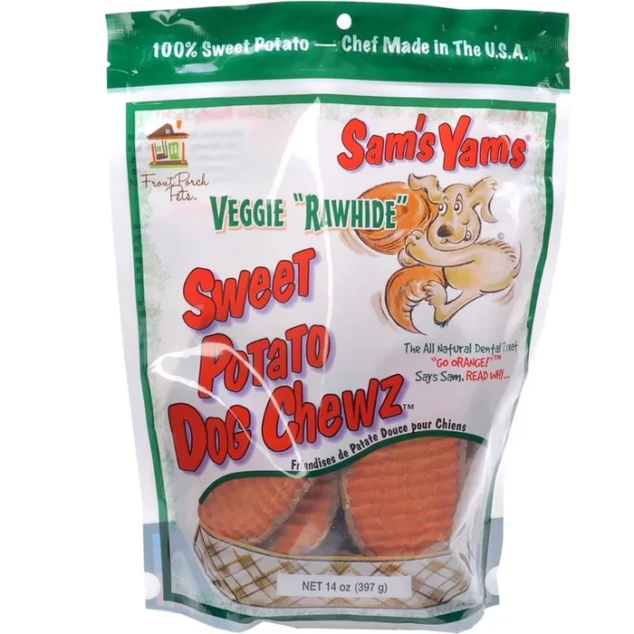 Sam’s Yams Veggie Rawhide 14oz
