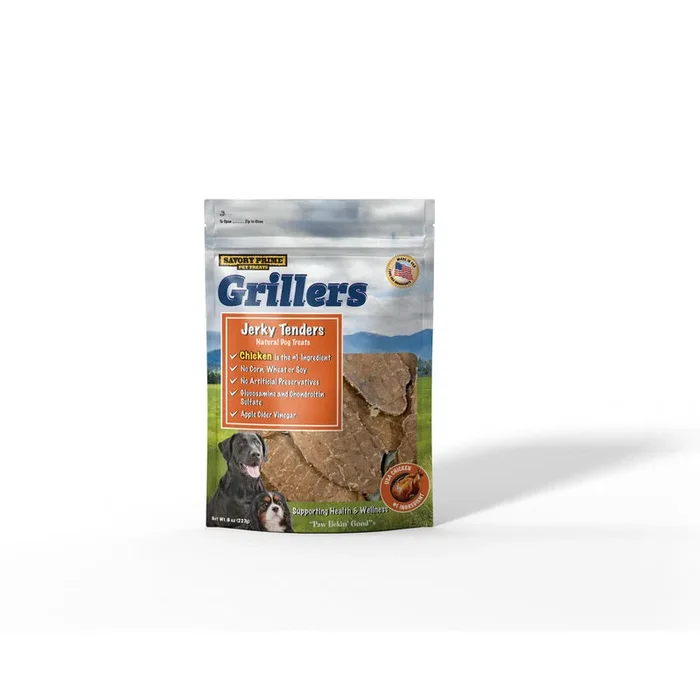 Savory Prime Grillers Chicken Grain Free Chews For Dog 0.8 lb 1 pk