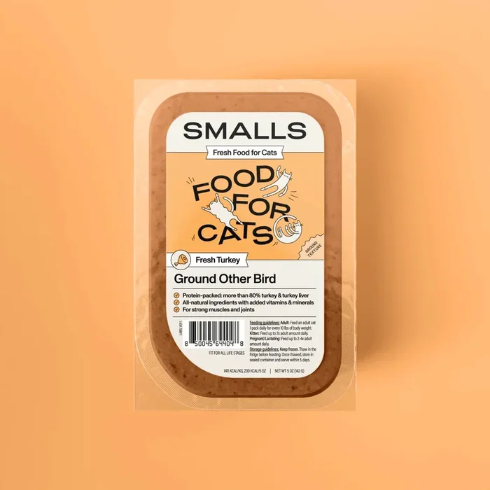 Smalls Fresh Ground Other Bird Turkey Recipe Cat Food