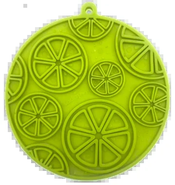 Sodapup Enrichment Lick Mat With Suction Cups – Citrus