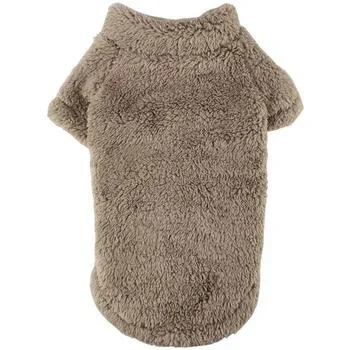 Soft Plush Pullover – Soft Brown