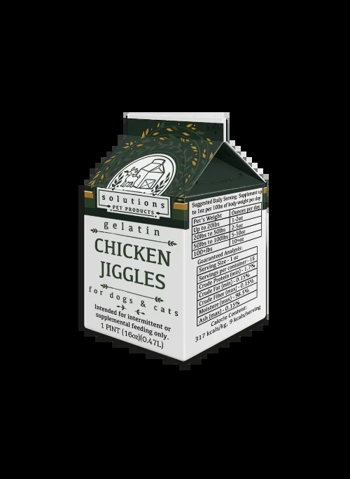 Solutions Pet Products Chicken Jiggles Supplement