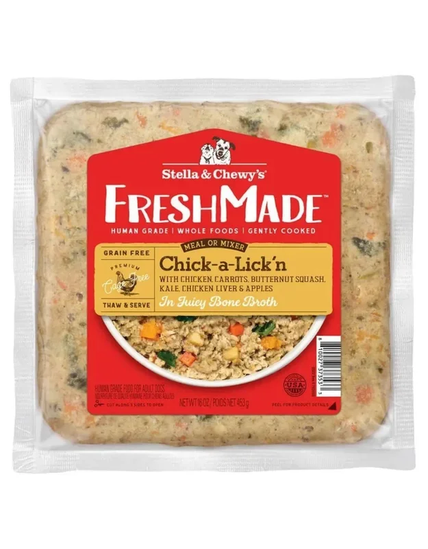 STELLA & CHEWY’S Freshmade Dog Food Chick A Lick N 16OZ
