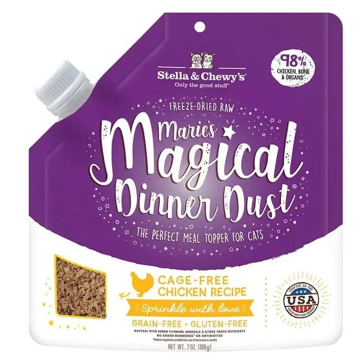STELLA & CHEWY’S Magical Dinner Dust Chicken for Cats 7oz