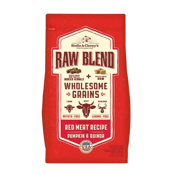 Stella & Chewy’s Raw Coated Kibble With Wholesome Grains Red Meat Recipe Dry Dog Food