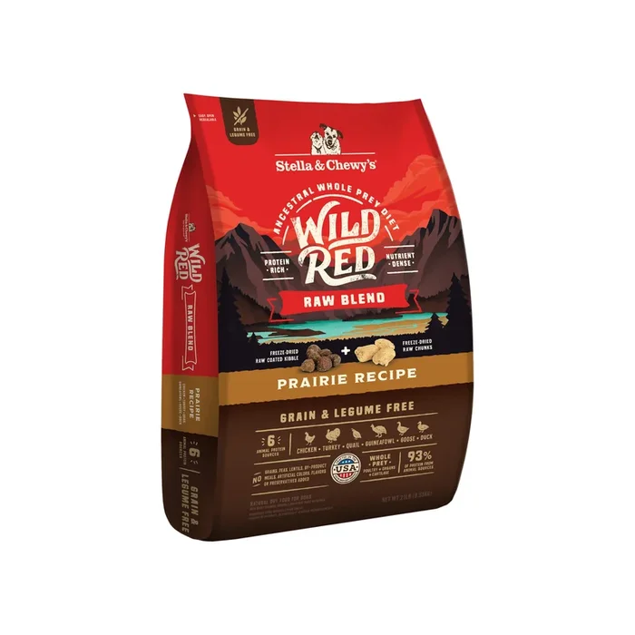 Stella & Chewy’s Wild Red Raw Blend Grain Free Dry Dog Food