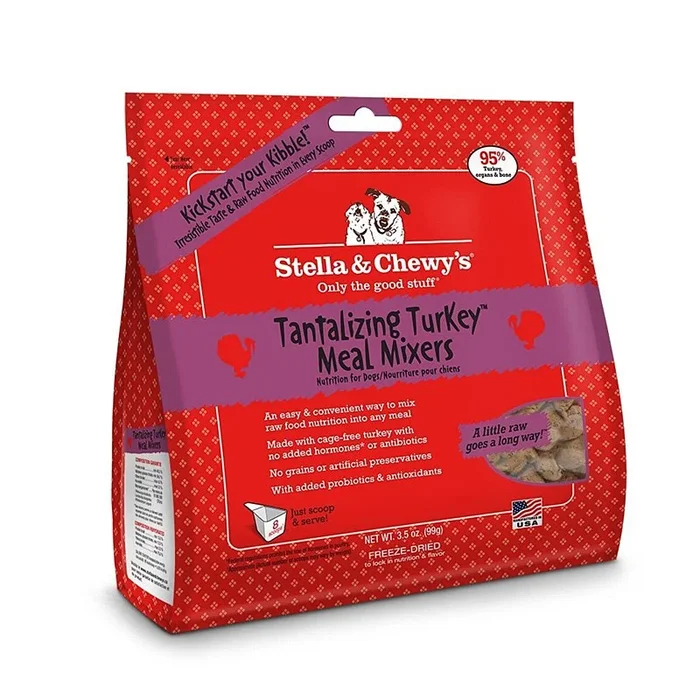 Stella and Chewy’s Tantilizing Turkey Meal Mixer Freeze Dried Dog Food