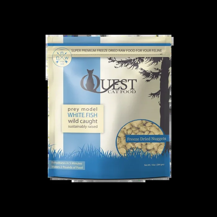 Steve’s Real Food Freeze-Dried Raw Cat Food White Fish Recipe