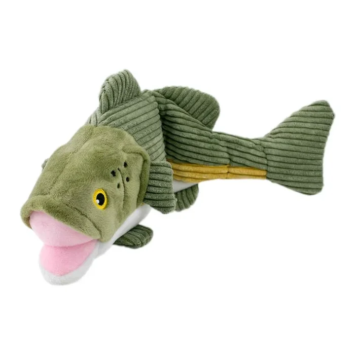 Tall Tails Animated Bass Dog Toy, 14 Inches