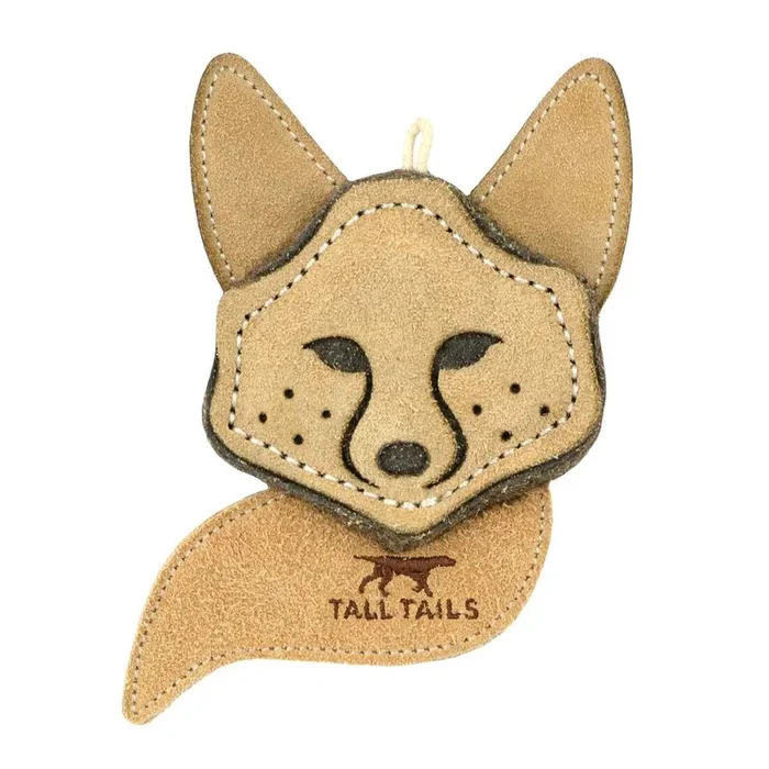 Tall Tails Scrappy Fox Dog Toy, 4 Inches
