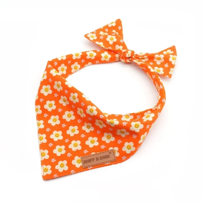 Tangerine Dreams Flairtie™ Bandana – 100% Cotton