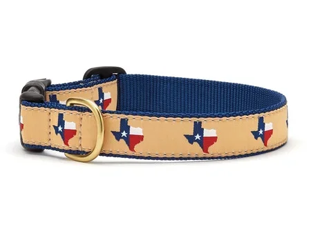 Texas Navy Dog Collar