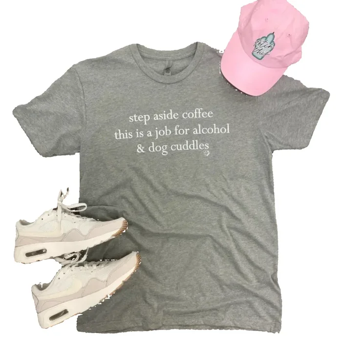 The Dapper Paw Step Aside Coffee T-Shirt