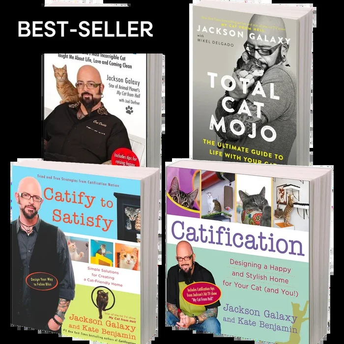 The Jackson Galaxy Book Bundle