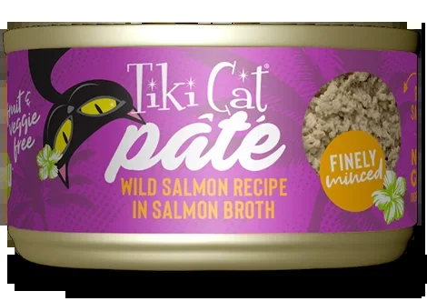 Tiki Cat® Pate Luau Wild Salmon Pate Wet Cat Food