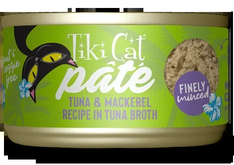 Tiki Cat® Pate Tuna & Mackerel Pate Wet Cat Food