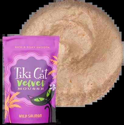 Tiki Cat Velvet Mousse Wild Salmon 2.8oz