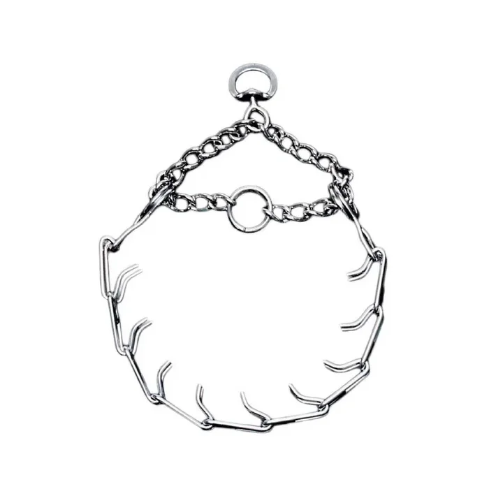 Titan® Dog Prong Training Collar, Chrome, 2.0 mm x 14