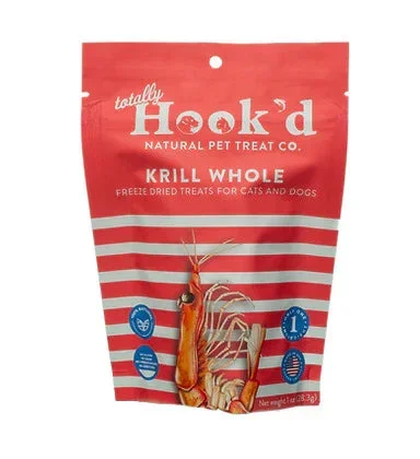 Totally Hook’d Freeze-Dried Krill Treats for Dogs & Cats