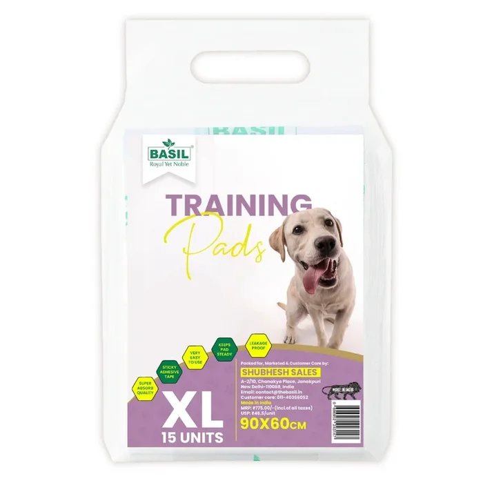 Training Pee Pads, Extra Large (60×90 CMS)