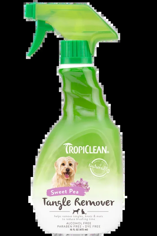 TropiClean Sweet Pea Tangle Remover Spray for Pets