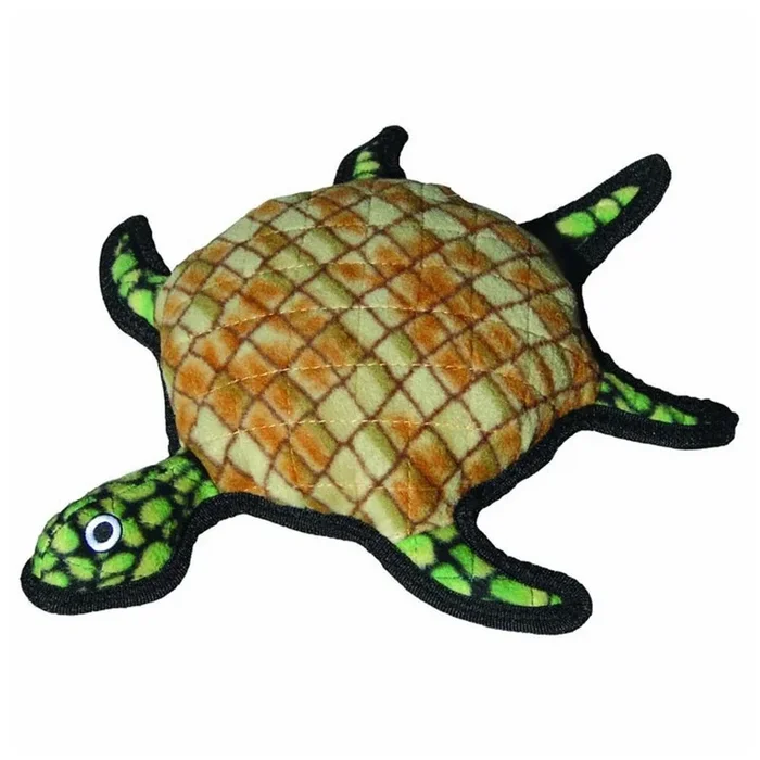 Tuffy’s Ocean Creatures Burtle Turtle Plush Dog Toy