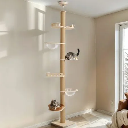 Veehoo Floor to Ceiling Cat Tree
