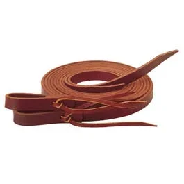 Weaver Latigo Split Reins with Water Tie Ends Burgundy 7 ft. x 5/8 in.