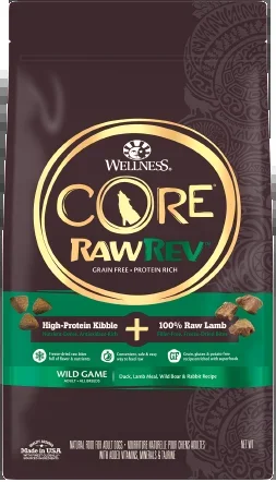 Wellness Core RawRev Wild Game Dog Food 18lb