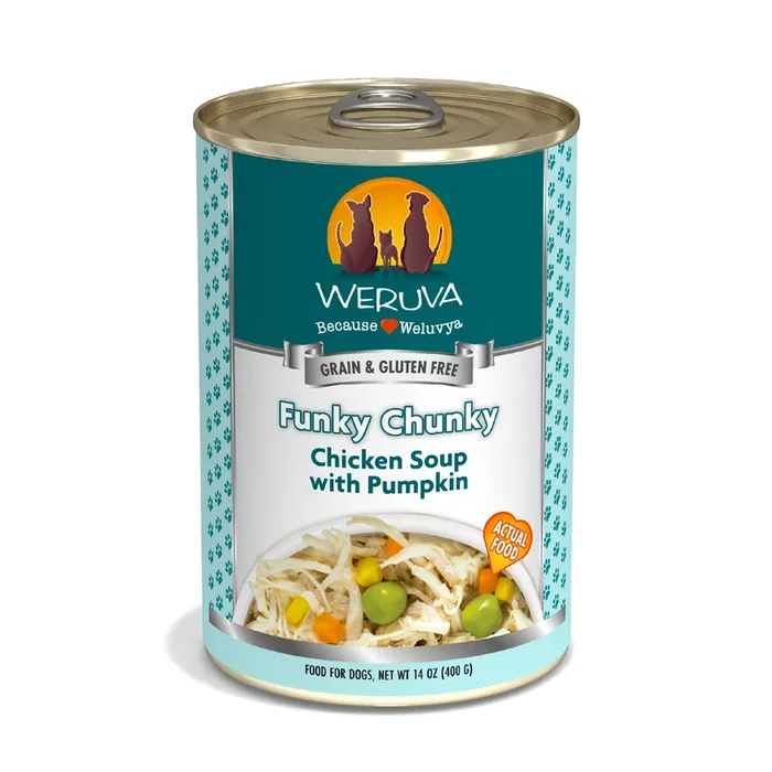 Weruva Classic Dog food 14oz Can Funky Chunky
