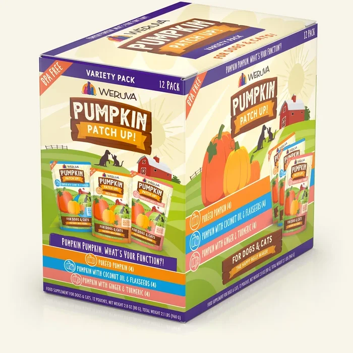 Weruva Pumpkin Patch up! Food Suppliment for dogs and cats 1.05 oz Pouch What’s Your Function?
